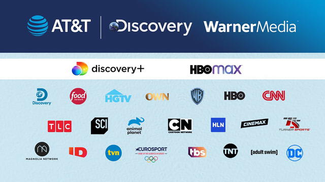 Todos los canales de la cadena Discovery  se fusionarán con los de WarnerMedia de AT&T formando una gran plataforma de streaming. Foto: CNN.
