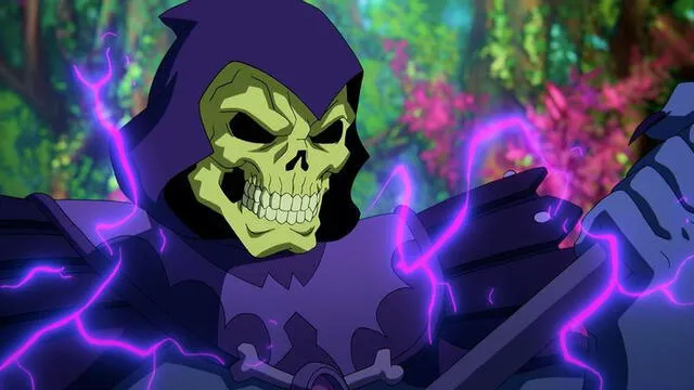 Mark Hamill dará voz  a Skeletor, el icónico villano de la serie. Foto: Netflix.
