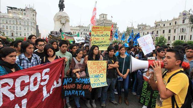 En Lima y provincias marcharán contra la denominada "ley del esclavo juvenil"