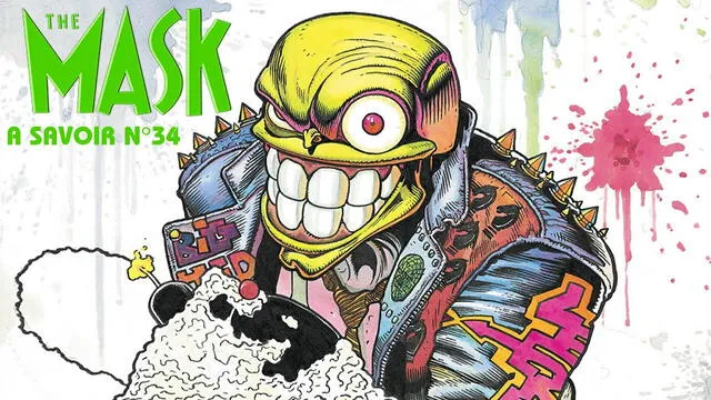 La Máscara en los cómics es diferente al personaje visto en las películas.