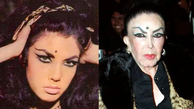Irma Serrano, la Tigresa antes y después