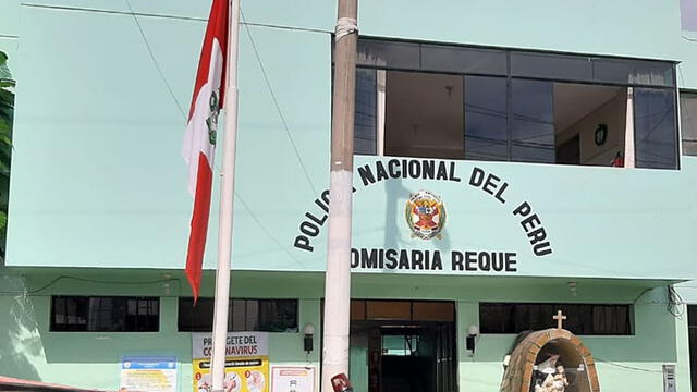 Comisaría de Reque en Chiclayo, Lambayeque.