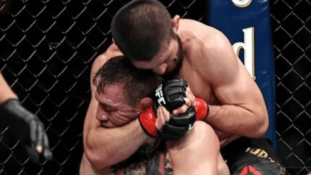 Khabib humilló verbalmente a McGregor durante la pelea en UFC 229 [VIDEO]