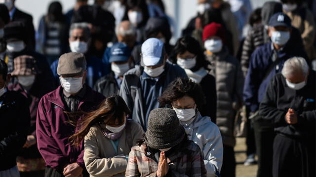 Japón cuenta actualmente con cifras de infecciones y muertes por COVID-19 inferiores a otros países. Foto: AFP
