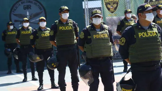 Policía Nacional del Perú. Créditos: La República.