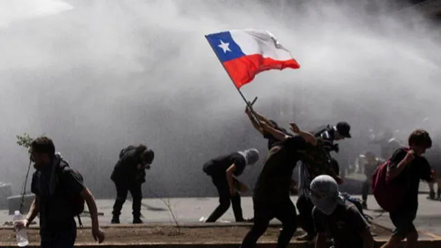 Las protestas en Chile continúan desde el viernes pasado.