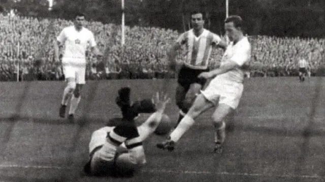 Derrota de argentina, mundial Suecia 1958, mundial de fútbol
