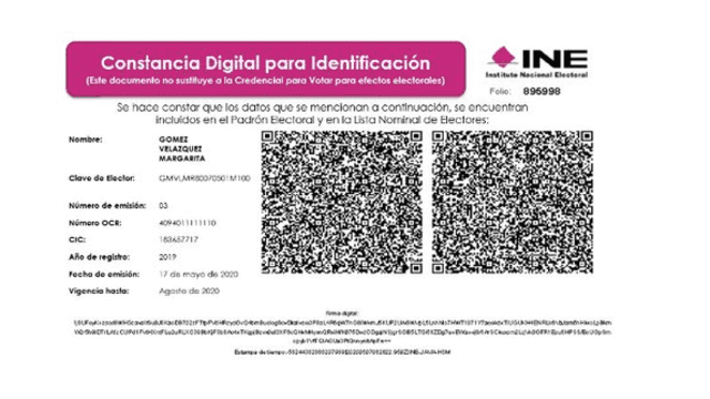 Constancia Digital de Identifiación en México. (Foto: El Financiero) Constancia Digital de Identifiación en México. (Foto: El Financiero)