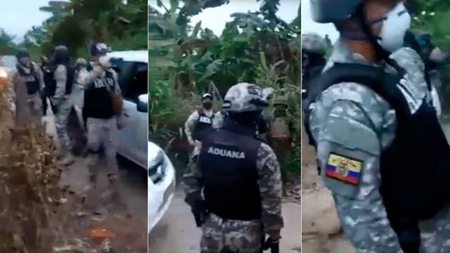 Militares ecuatorianos ingresar a territorio peruano