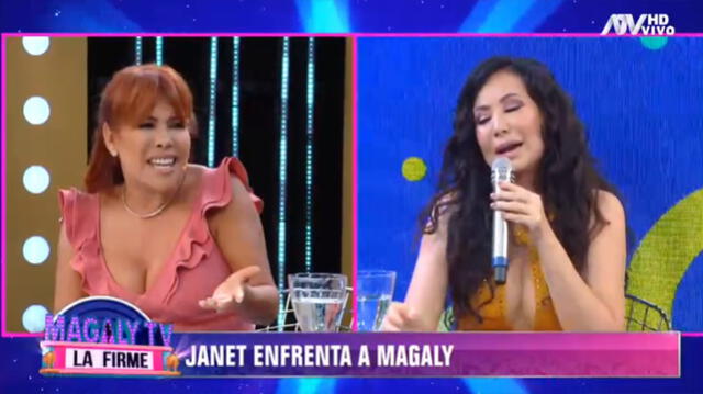 Magaly Medina y Janet Barboza tienen altercado en programa en vivo
