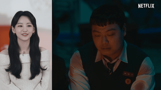 Lim Jae Hyuk, Dae Su, en la escena de la fogata en la azotea en Estamos muertos de Netflix. Foto: captura/YouTube