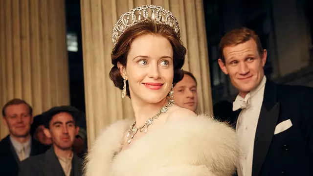 Reina Isabel II en "The Crown"
