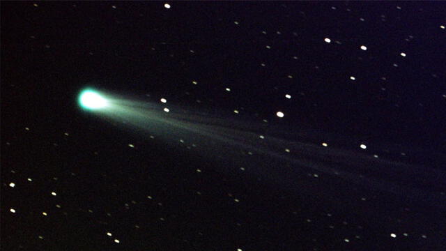 Cometa captado por la NASA.