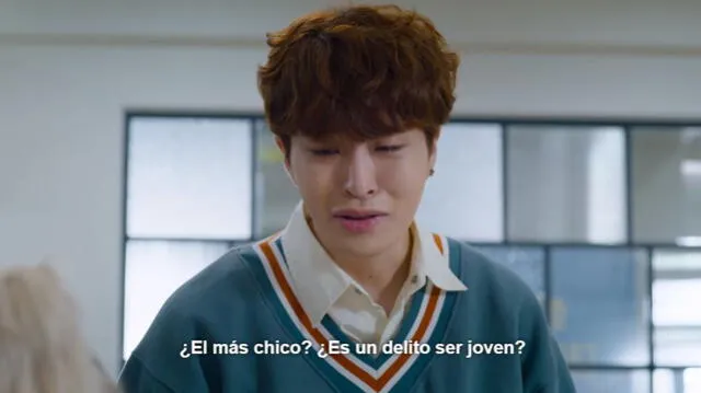 Youngjae en ¡Tierra, trágame! Foto: Netflix