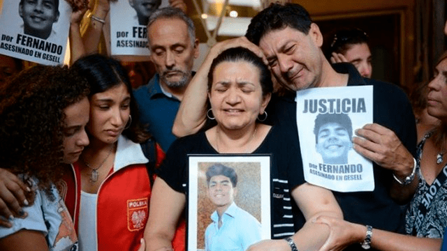 Marcha por el asesinato Fernando Báez Sosa