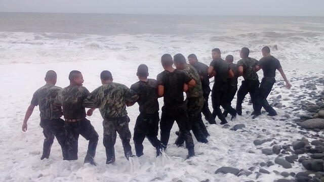El mar de Magdalena ahogó en 3 minutos  los sueños de cuatro soldados del Ejército