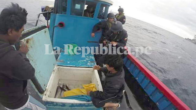 Detienen una embarcación peruana en Chile