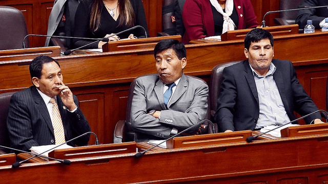 Kenji, Ramírez y Bocángel son suspendidos del ejercicio parlamentario