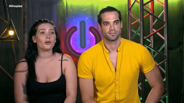 Guty Carrera y Brenda Zambrano participan en el reality show  mexicano de competencia en parejas. Foto: captura Twitter