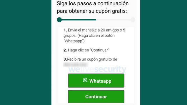 WhatsApp: engañan a usuarios con falso cupón gratuito de $5.000 de Mercado Libre