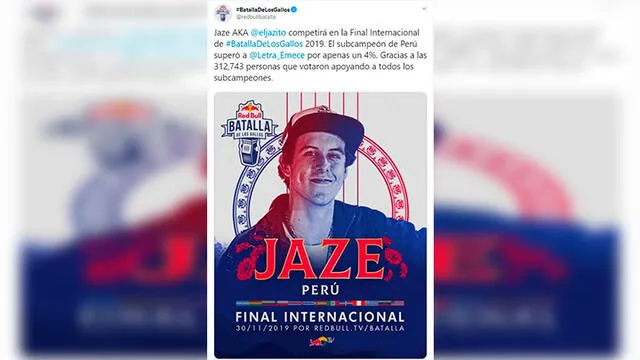 Jaze confirmado Jaze confirmado