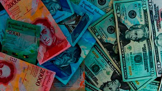 Dólar en Venezuela. Foto: AFP.