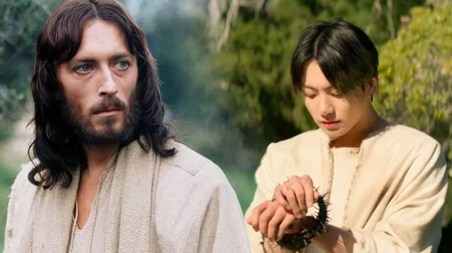 ARMY teoriza la idea de que Jungkook representaría a Jesús en el MV de ON.