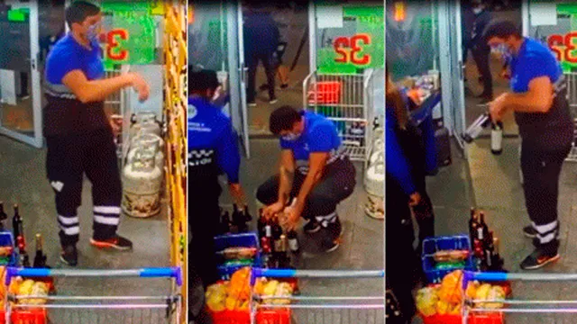 Argentina – robos – fiscalización – supermercado