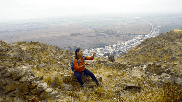 Cerro Chepén: Para la ruta Moche