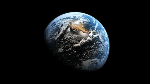 La Tierra vista desde el espacio. Crédito: ESA.