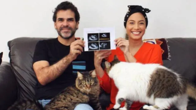 Natalia Salas le cuenta su embarazo a su familia