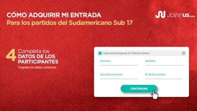 Sudamericano Sub 17: ¿Cómo conseguir entradas gratis por Joinnus para ver a la selección peruana?