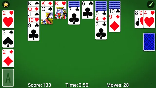 Juego Solitaire by MobilityWare. Foto: Apple