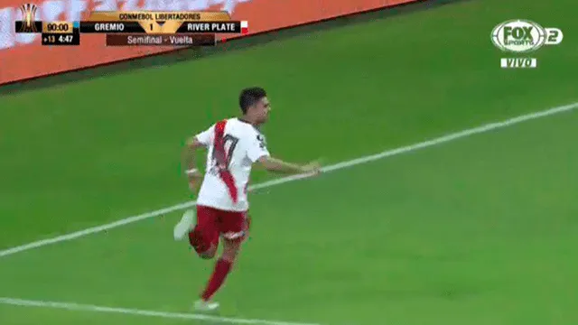 River Plate vs Gremio: de penal, ‘Pity’ Martínez le dio la clasificación al ‘Millonario’ [VIDEO]
