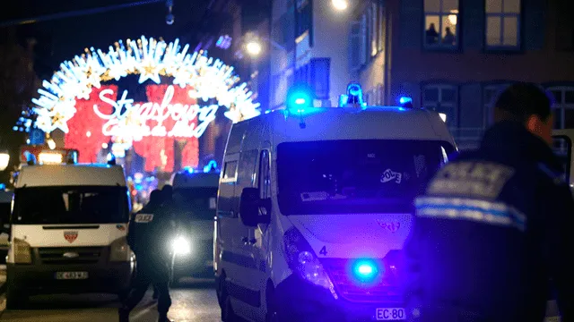 Tiroteo en un mercado navideño de Francia deja 4 muertos y 12 heridos