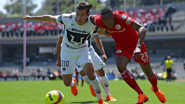 Pumas UNAM igualó 2-2 con Toluca por el Clausura 2019 de la Liga MX