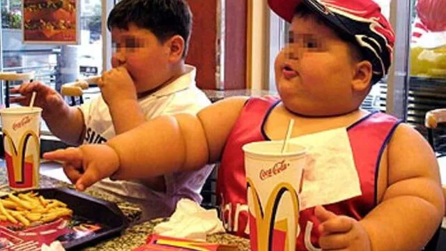 La obesidad infantil es un problema grave en Perú.