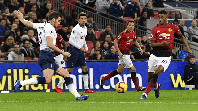 Manchester United asaltó Wembley y derrotó por 1-0 al Tottenham [RESUMEN]