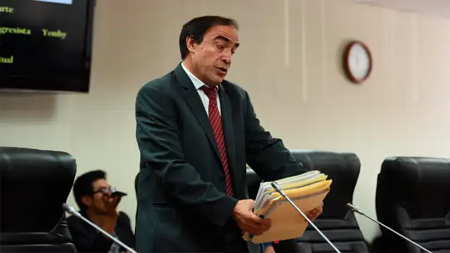 Lescano abandonó la Comisión de Ética porque no lo dejaron hablar [VIDEO]