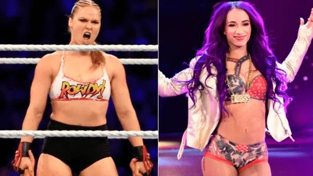 WWE Royal Rumble: Ronda Rousey retuvo el título femenino de RAW venciendo a Sasha Banks [VIDEO]