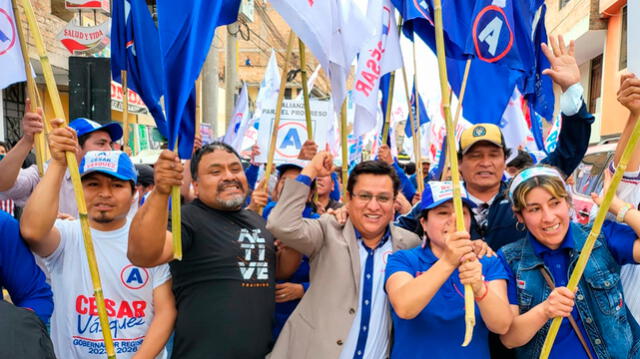 César Vásquez promete un shock de puestos de trabajo en Cajamarca