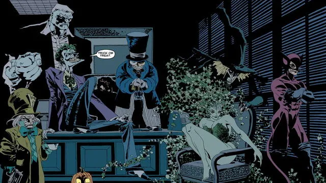 Los villanos que aparecen en Batman: The Long Halloween.