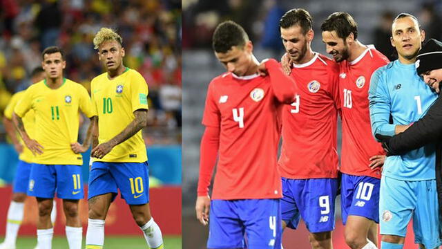 Brasil vs Costa Rica: 'Scratch' ganó 2-0 en Rusia 2018 [RESUMEN]