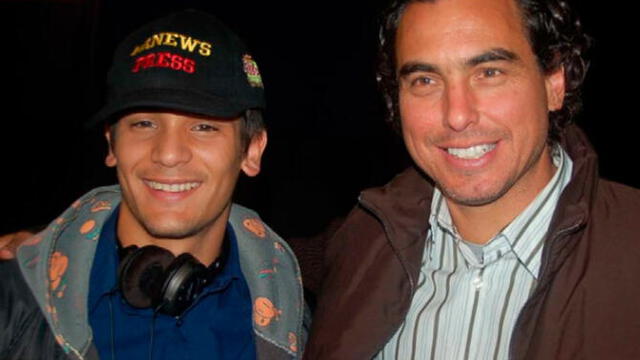 Andrés Vásquez fue visitado en Suecia por el técnico José del Solar, cuando era DT de la selección peruana. Foto: Líbero