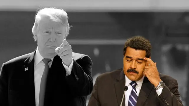 El gobierno de Donald Trump le hizo saber a Nicolás Maduro sobre el ultimátum para su salida. Foto: composición