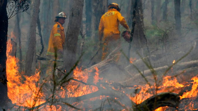 Incendio forestal en Australia - 2009