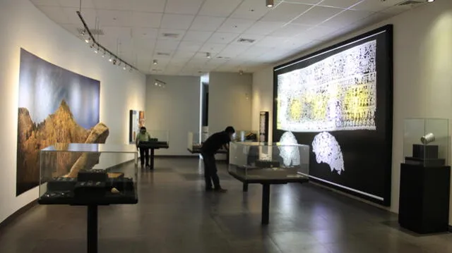 Sala de expocisión Museo de Sitio Túcume en Lambayeque