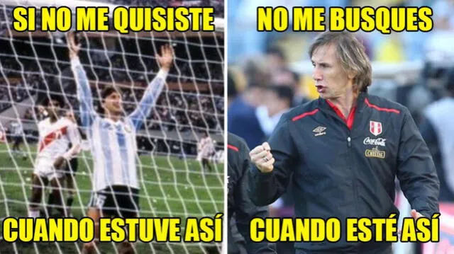 El Perú vs. Argentina ya desencadena ola de memes en Facebook y Twitter 