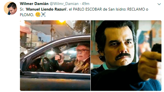 Facebook: usuarios se burlan del polémico conductor Manuel Liendo Razuri [FOTOS]