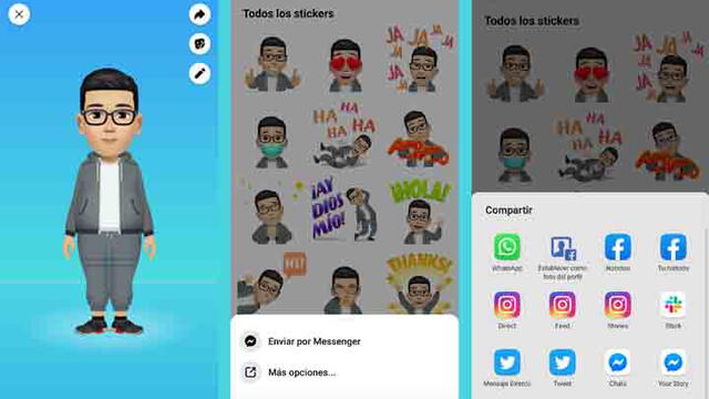 Avatar de Facebook para WhatsApp